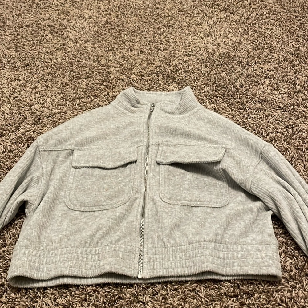 small aerie cropped jacket